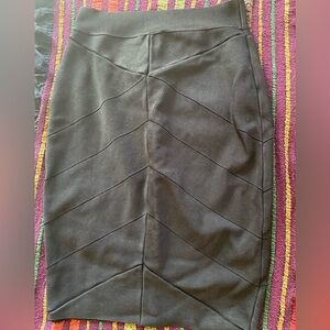 INC International Concepts Black Pencil Skirt